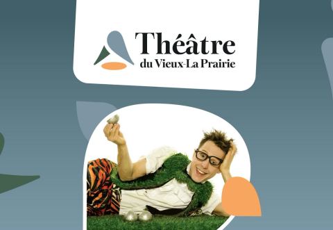 Poster: Le grand vert tige de monsieur Gazon | Dimanche des tout-petits, Théâtre du Vieux-La Prairie, Sunday, October 4
