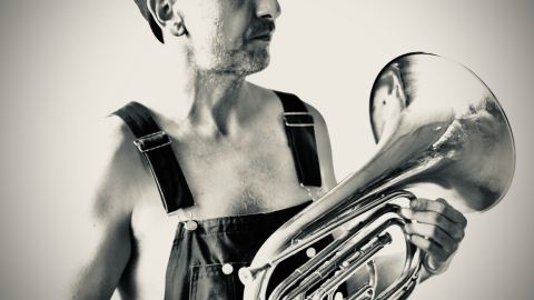 Poster: Bernard Adamus en trio