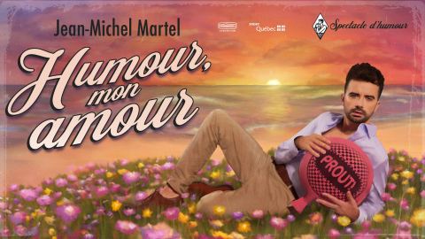Poster: Jean-Michel Martel, Théâtre Petit Champlain, Tuesday, February 2