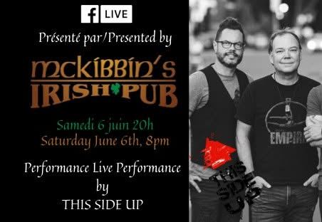 Poster: Live broadcast from McKibbin's/Diffusion live direct McKibbin's, McKibbin's Irish Pub, Saturday, June 6