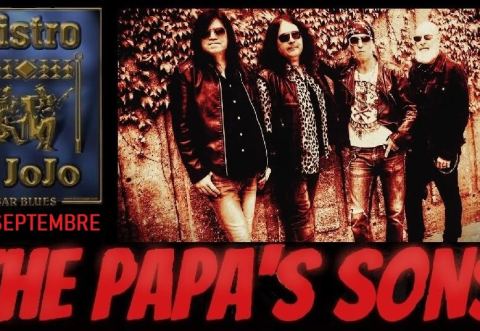 Poster: THE PAPA'S SONS au Bistro a Jojo