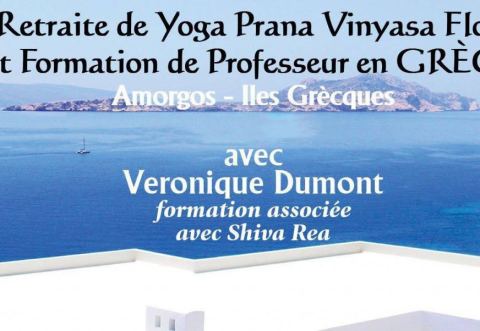 Poster: Retraite de yoga et méditation en Grèce, Institut du Développement de la Personne, Sunday, November 8
