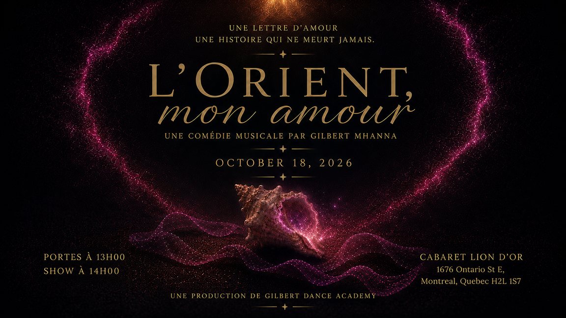 L'Orient, mon amour