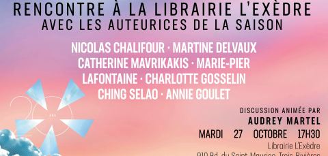 Poster: Rencontre avec les auteurices de la saison !