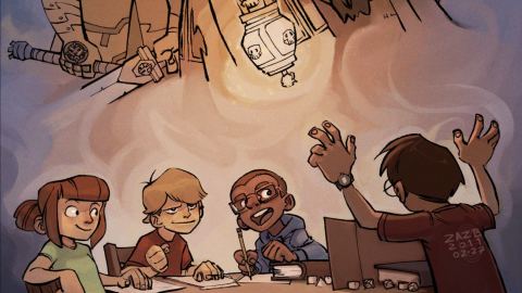Poster: Donjons et dragons : groupe 1 (10-14 ans)