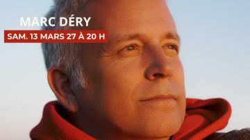 Poster: MARC DÉRY, Salle Jean-Marc-Dion, Saturday, March 13