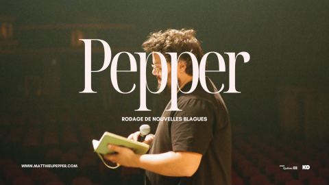 Poster: Matthieu Pepper - En rodage | Québec