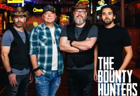 Poster: The Bounty Hunters Country Band COMPLET, Restaurant Allegro, Saturday, November 28