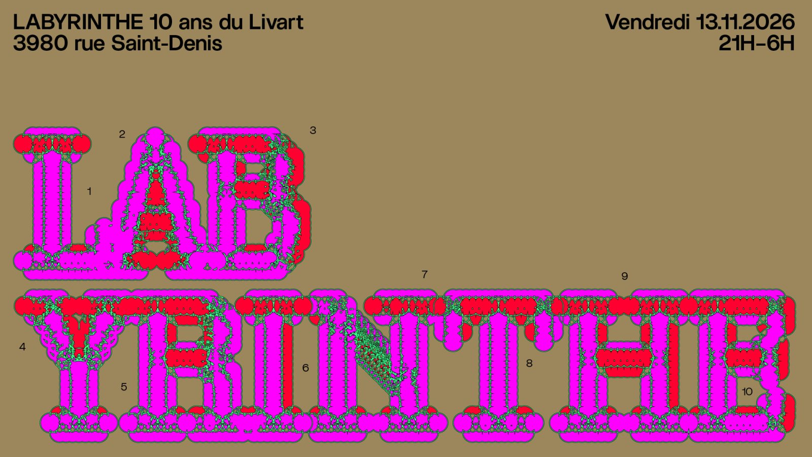 LABYRINTHE – 10 ans