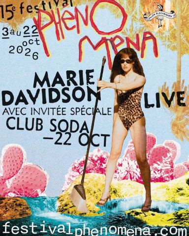 Poster: Festival Phénomena – Marie Davidson live