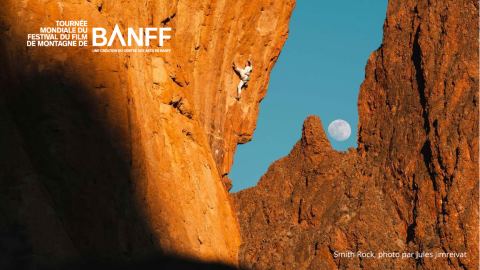 Poster: Tournée mondiale du Festival du film de montagne de Banff au Québec, Café étudiant du Cégep Limoilou, Sunday, February 7