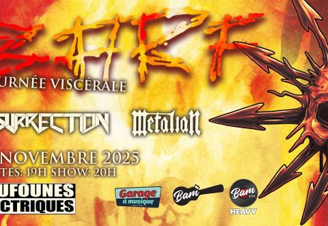 Poster: BARF: TOURNÉE VISCÉRALE AUX FOUFS