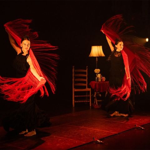 Poster: 2Amigas — Les Espagnolades, Salle Méchatigan, Saturday, January 16