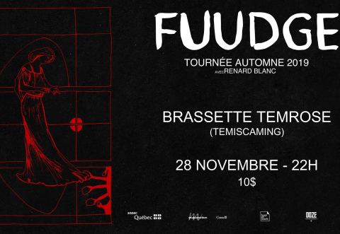 Affiche : Fuudge + Renard Blanc | Temiscaming