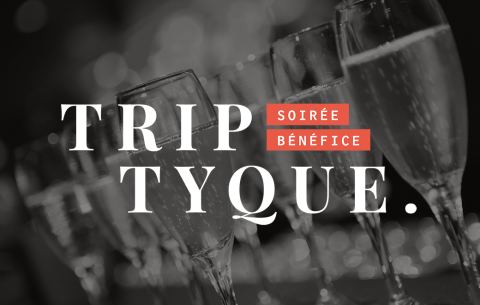 Poster: Soirée-bénéfice Triptyque 2026