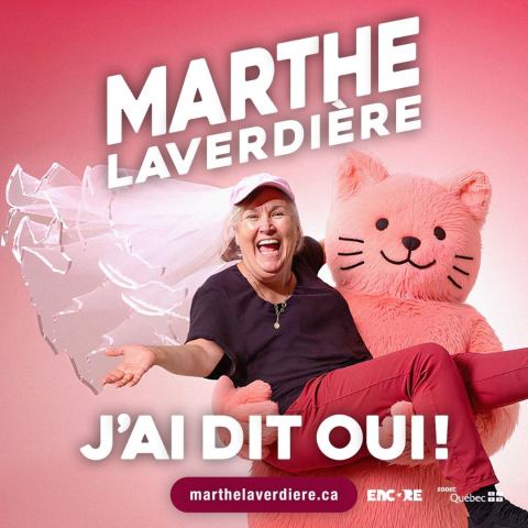 Poster: Marthe Laverdière – J'ai dit oui