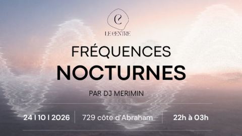 Poster: Fréquences Nocturnes