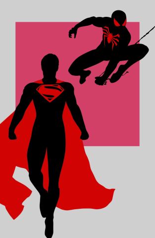 Poster: Superhéros & vilains symphoniques