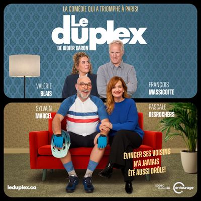Poster: Le Duplex, Le Carré 150, Saturday, February 6