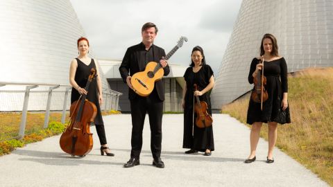 Poster: La guitare de Schubert et Paganini - Ensemble l'Atelier Romantique