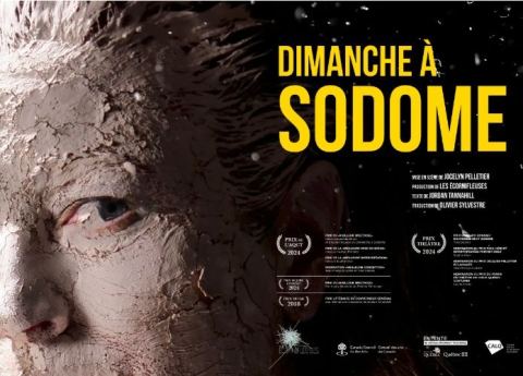 Poster: Dimanche à Sodome, Centre de création et de diffusion de Gaspé, Tuesday, November 17