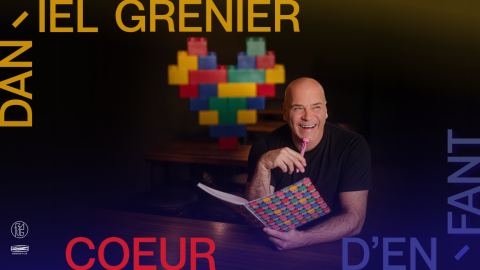 Poster: Daniel Grenier, Théâtre L’Aparté, Friday, March 19