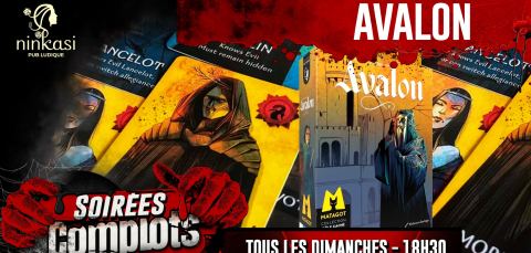 Poster: Les Dimanches Complots - Avalon (La Résistance)