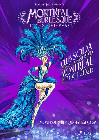 Poster: Festival burlesque de Montréal 2026