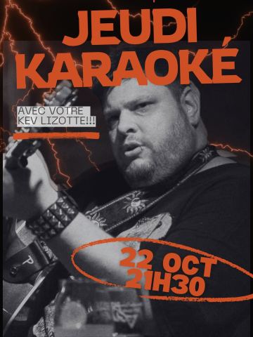 Poster: Jeudi Karaoké, Pub de la Microbrasserie Tadoussac, Thursday, October 22