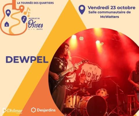 Poster: Hommage à System of a Down, Salle communautaire de McWatters, Friday, October 23