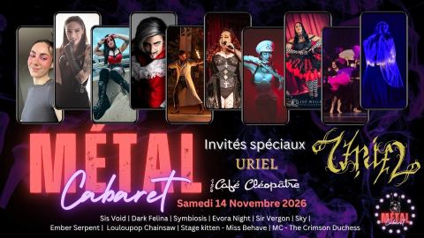 Affiche : Métal Cabaret présente Miss Behave