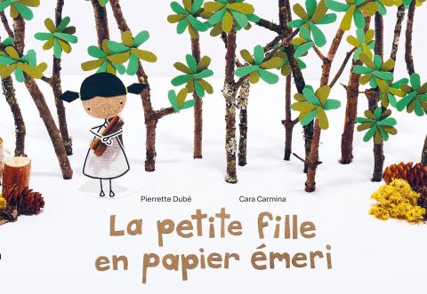Affiche : Lancement de l'album La petite fille en papier émeri à la librairie jeunesse Le Repère, Librairie jeunesse le Repère, samedi 2 novembre