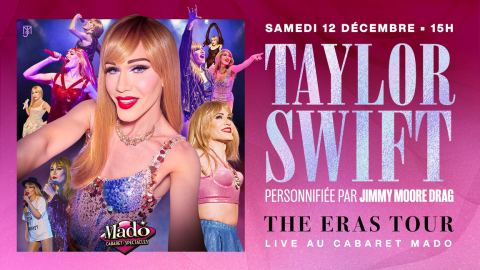 Poster: JIMMY MOORE personnifie Taylor Swift