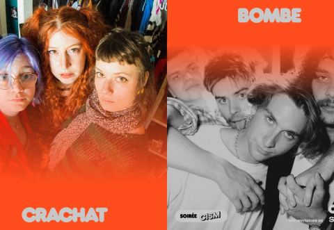 Poster: Crachat + Bombe, Quai des Brumes, Friday, November 6