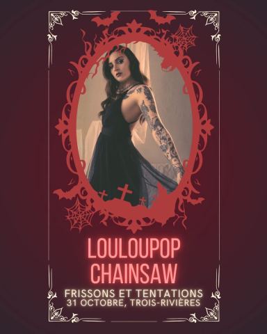 Affiche : Burlesque Trois-Rivières : Frissons & Tentations