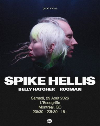 Poster: Spike Hellis + Belly Hatcher + RocMan