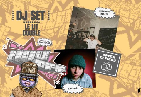Poster: DJ set Marius Mars x Gawbé au Lit Double// Le Phoque OFF // AFTER PARTY, Le Lit Double - Bar & Bouffe, Saturday, February 14