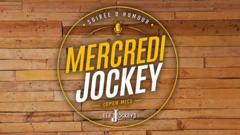 Poster: La soirée d'humour mercredi Jockey