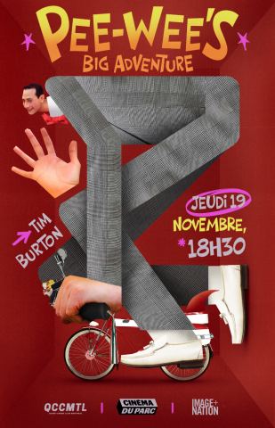 Poster: QCC #31: PEE-WEE'S BIG ADVENTURE
