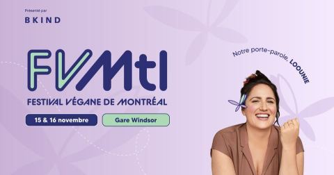Poster: Festival végane de Montréal 2025