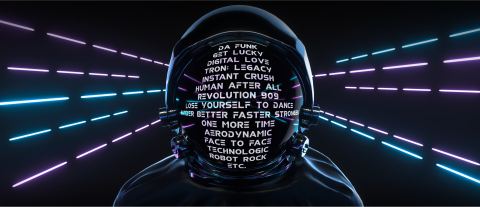 Poster: One More Time | Hommage électro-symphonique à Daft Punk