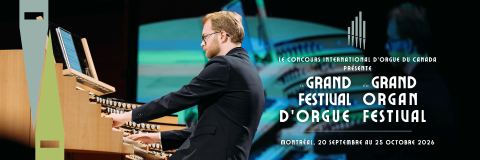Poster: Grand Festival d'orgue du CIOC 2026 (20e édition)