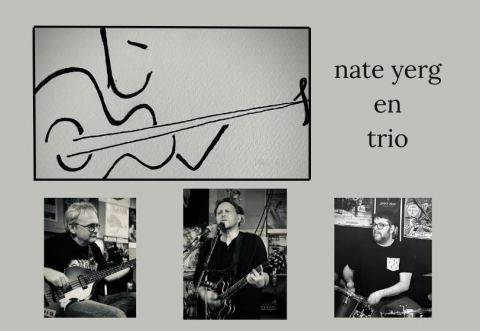 Poster: Apéro show | Nate Yerg en trio, Salle Lionel-Villeneuve, Thursday, May 21