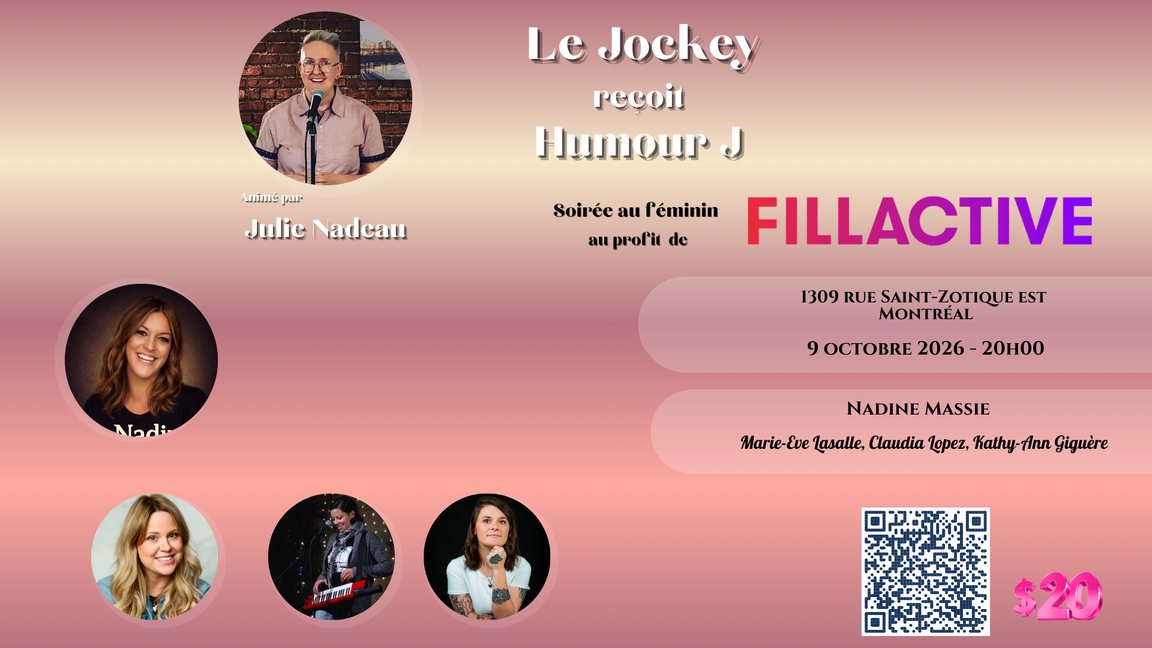 Humour J au féminin - au Jockey
