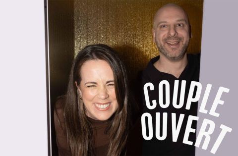 Poster: Couple ouvert — Thomas Levac et Stéphanie Vandelac, Le Club Dix30, Friday, April 9