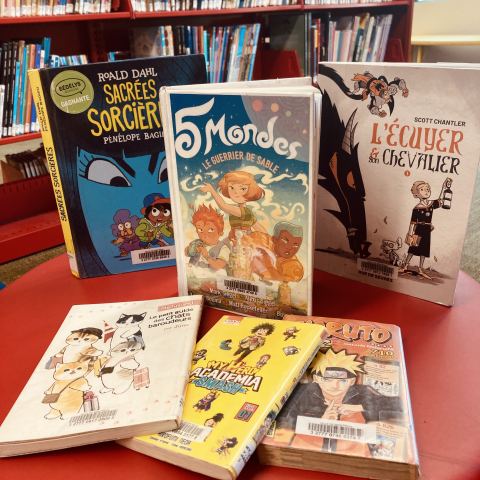 Poster: Club de lecture BD (9 à 12 ans)