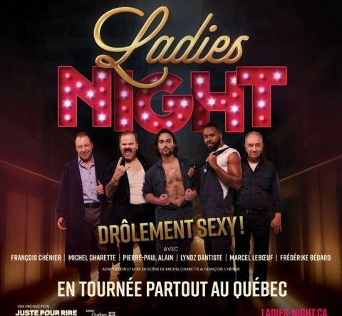 Poster: LADIES NIGHT, Salle Alphonse-Desjardins (Cégep Beauce-Appalaches), Sunday, January 31