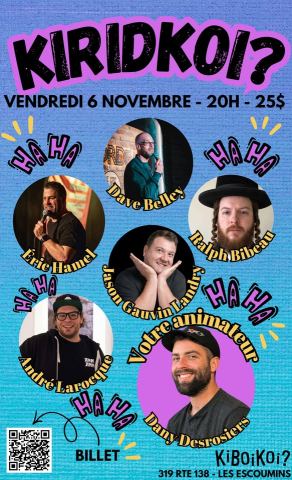 Poster: Scène Comique: KiRidKoi