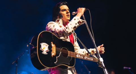 Poster: FOREVER KING - HOMMAGE À ELVIS PRESLEY | SALLE KINGSEY (KINGSEY FALLS, QC)