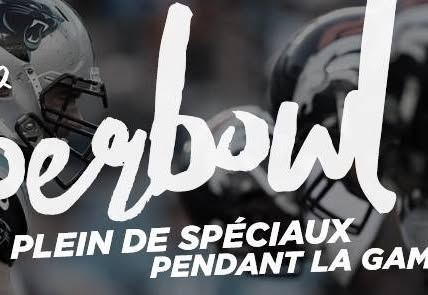Poster: SUPERBOWL, Taverne Saint-Sacrement, Sunday, February 7